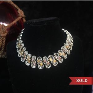 ❌SOLD❌Vintage Signed Gold Tone Coro Choker